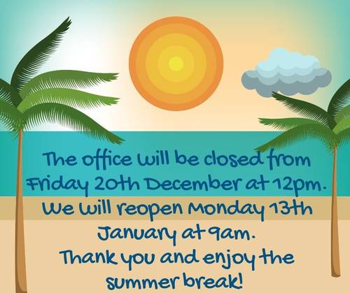 Banner Image for Office closure 